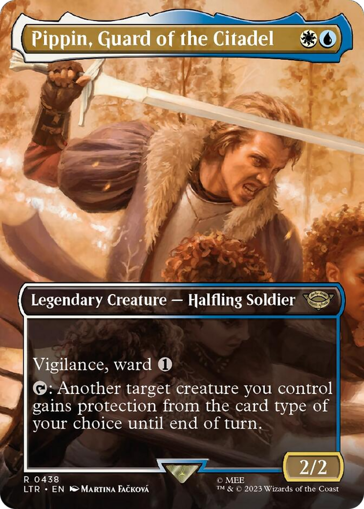 Pippin, Guard of the Citadel (Borderless Alternate Art) [The Lord of the Rings: Tales of Middle-Earth] | I Want That Stuff Brandon