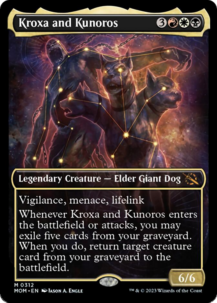 Kroxa and Kunoros (Showcase Planar Booster Fun) [March of the Machine] | I Want That Stuff Brandon