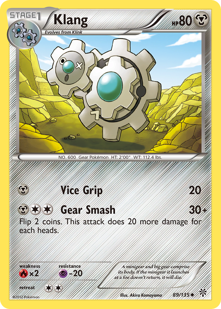 Klang (89/135) [Black & White: Plasma Storm] | I Want That Stuff Brandon