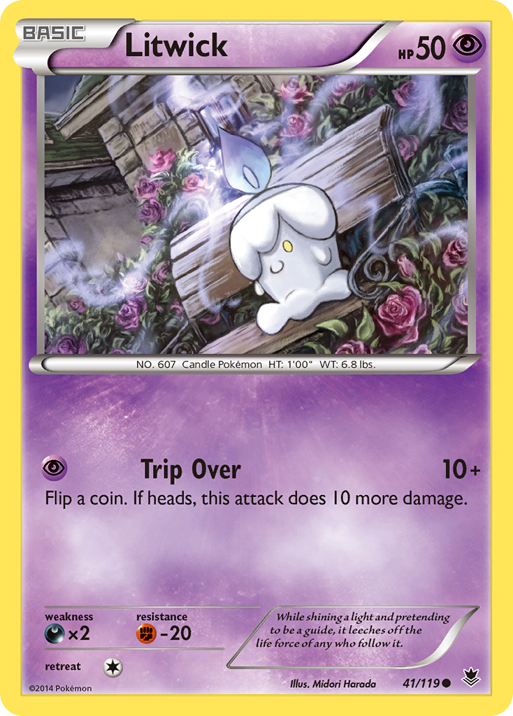 Litwick (41/119) [XY: Phantom Forces] | I Want That Stuff Brandon