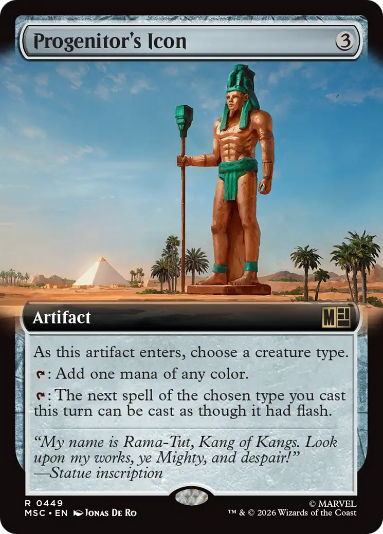 Progenitor's Icon (Extended Art) [Marvel Super Heroes Commander] | I Want That Stuff Brandon