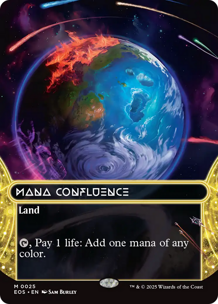 Mana Confluence (0025) (Borderless) [Edge of Eternities: Stellar Sights] | I Want That Stuff Brandon