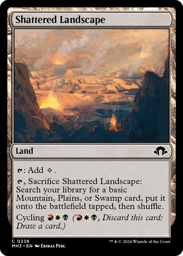 Shattered Landscape [Modern Horizons 3] | I Want That Stuff Brandon