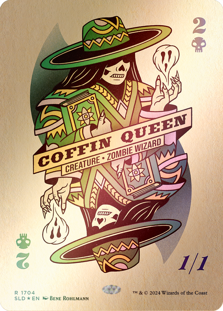 Coffin Queen (Rainbow Foil) [Secret Lair Drop Series] | I Want That Stuff Brandon