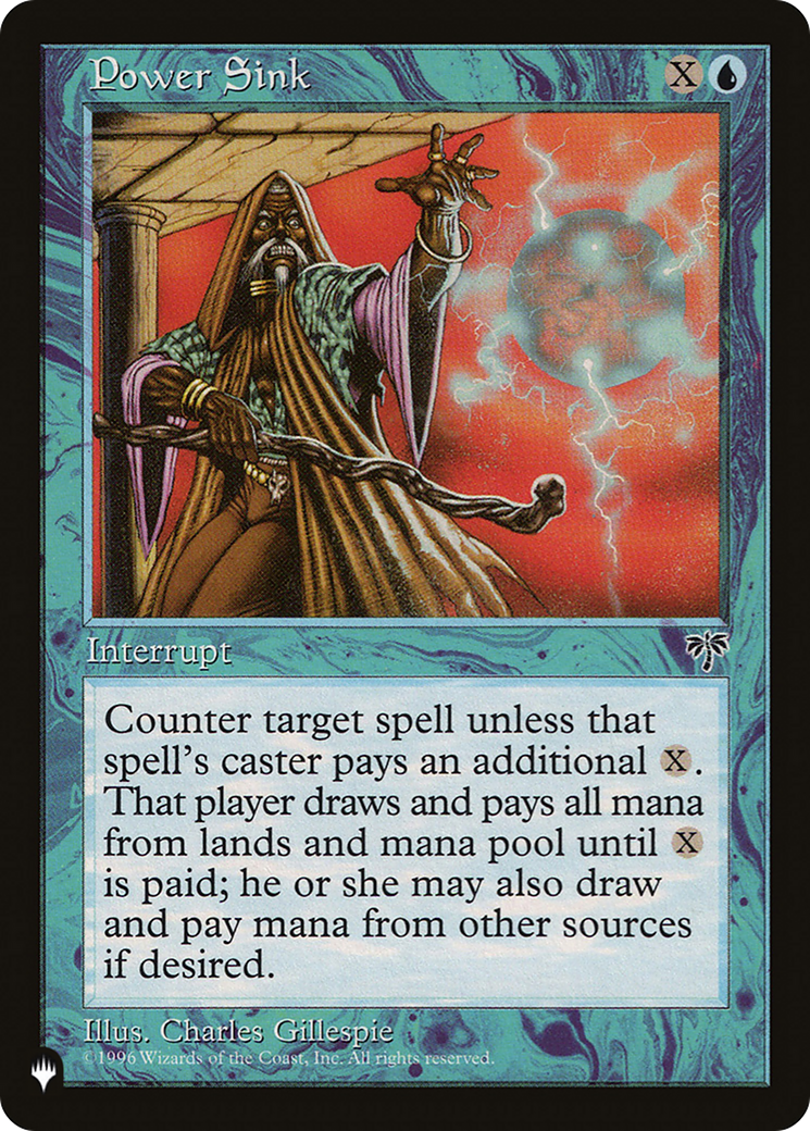 Power Sink [The List Reprints] | I Want That Stuff Brandon