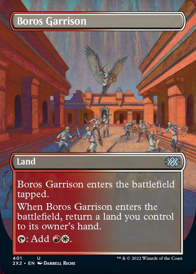 Boros Garrison (Borderless Alternate Art) [Double Masters 2022] | I Want That Stuff Brandon