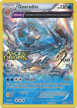 Gyarados (XY60) (Staff) [XY: Black Star Promos] | I Want That Stuff Brandon