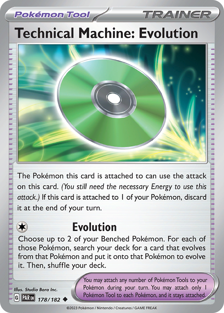 Technical Machine: Evolution (178/182) [Scarlet & Violet: Paradox Rift] | I Want That Stuff Brandon