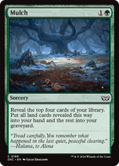 Mulch [Duskmourn: House of Horror Commander] | I Want That Stuff Brandon