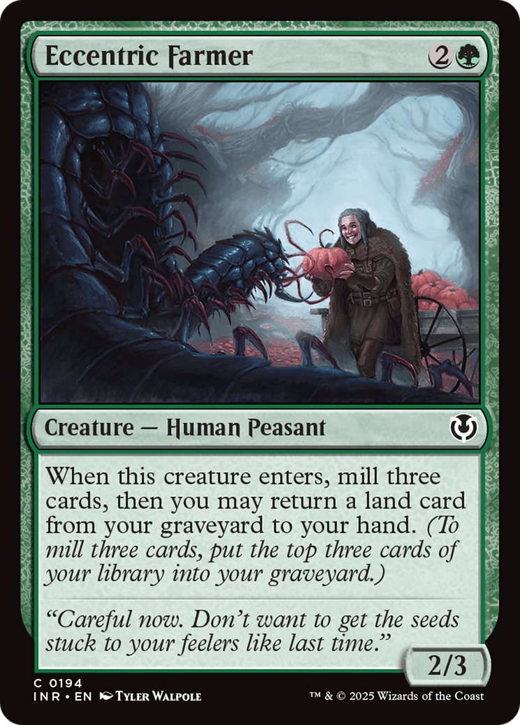 Eccentric Farmer [Innistrad Remastered] | I Want That Stuff Brandon