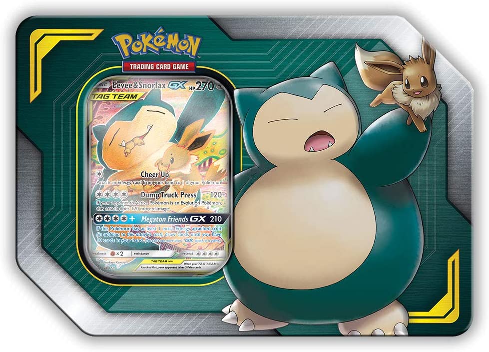 Collector's Tin (Eevee & Snorlax GX) | I Want That Stuff Brandon