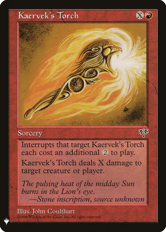 Kaervek's Torch [Mystery Booster] | I Want That Stuff Brandon
