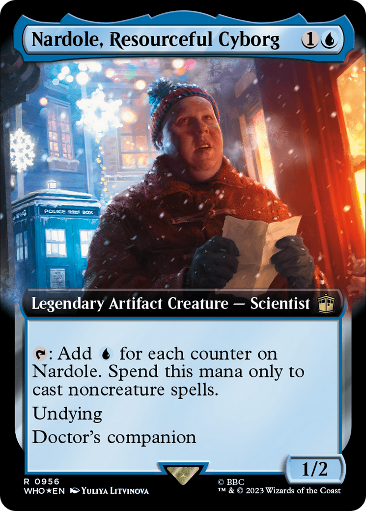 Nardole, Resourceful Cyborg (Extended Art) (Surge Foil) [Doctor Who] | I Want That Stuff Brandon