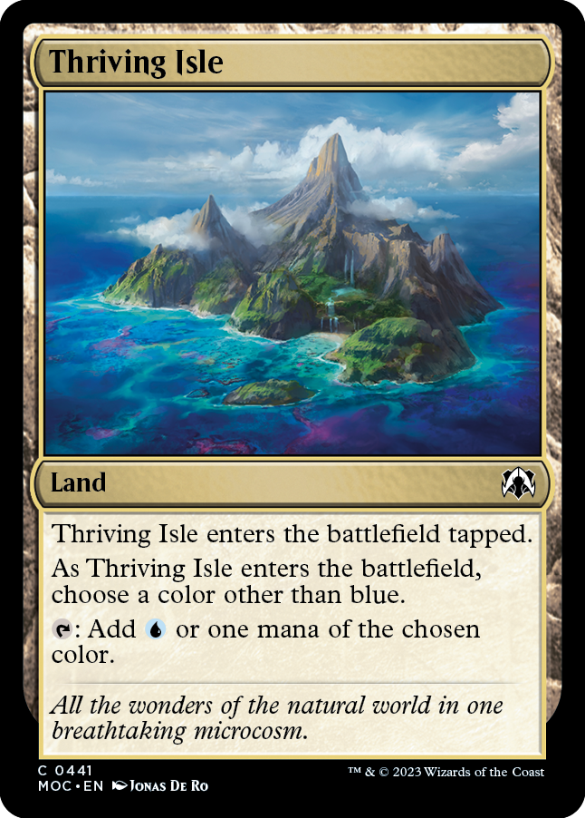 Thriving Isle [March of the Machine Commander] | I Want That Stuff Brandon