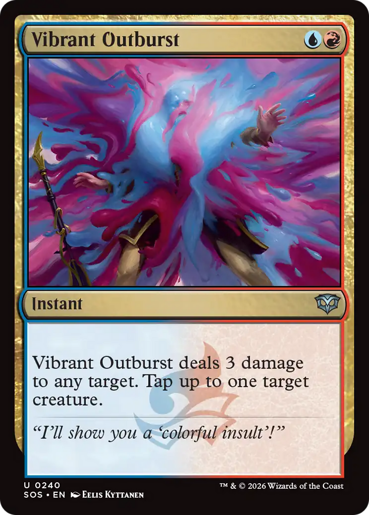 Vibrant Outburst [Secrets of Strixhaven] | I Want That Stuff Brandon
