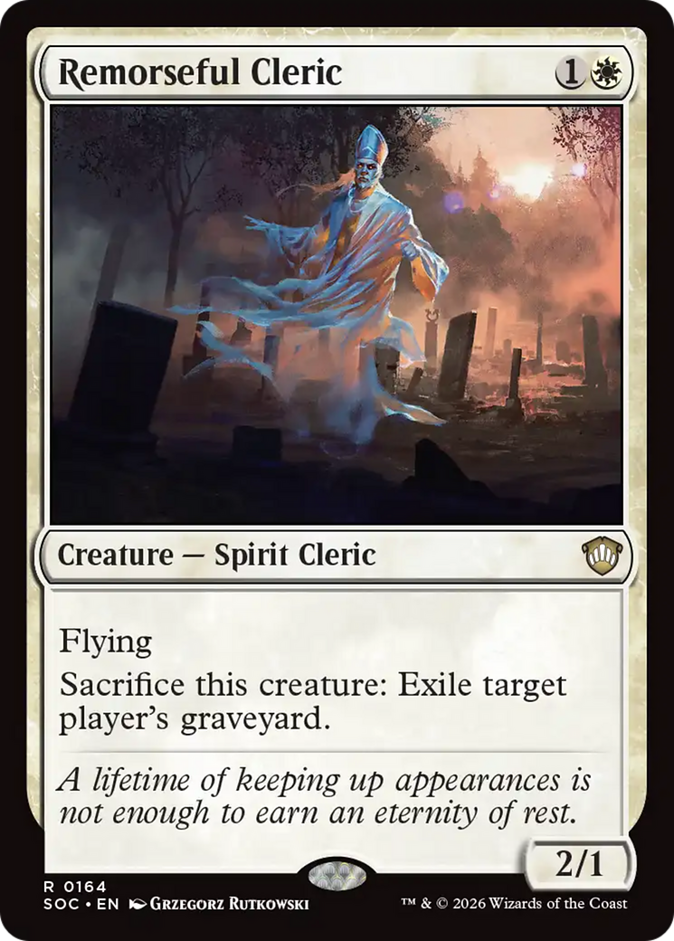 Remorseful Cleric [Secrets of Strixhaven Commander] | I Want That Stuff Brandon