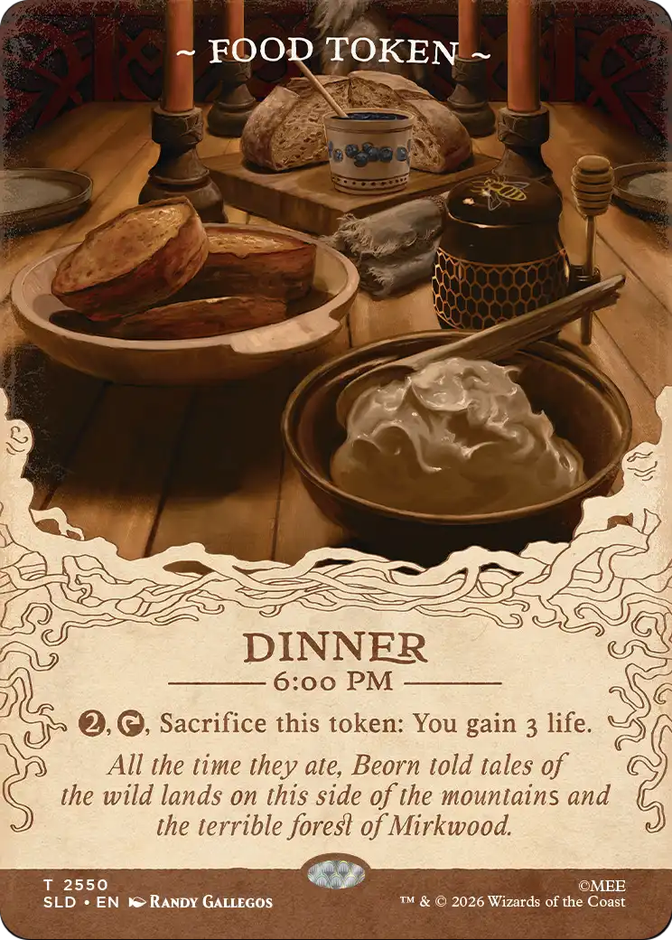 Food Token (2550) [Secret Lair Drop Series] | I Want That Stuff Brandon