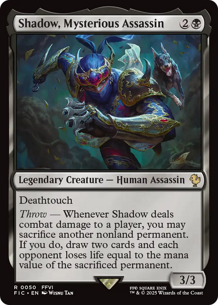 Shadow, Mysterious Assassin [FINAL FANTASY Commander] | I Want That Stuff Brandon