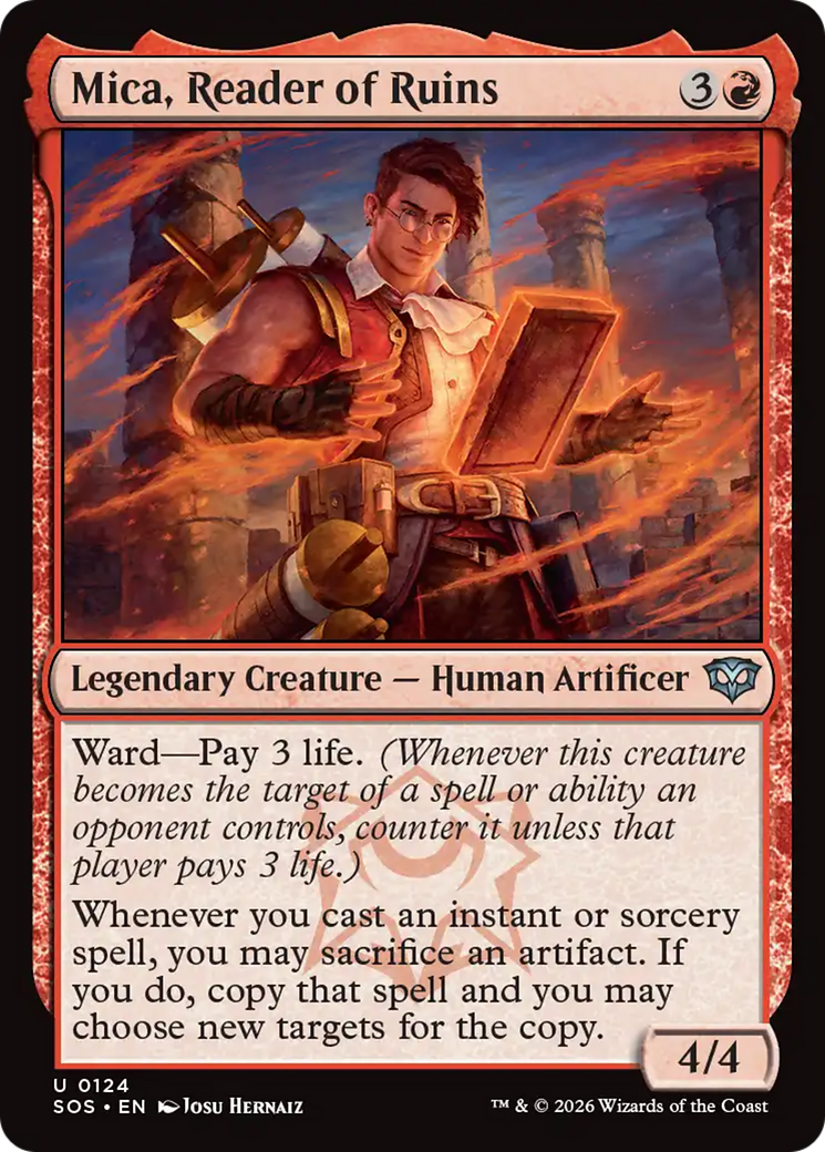 Mica, Reader of Ruins [Secrets of Strixhaven] | I Want That Stuff Brandon