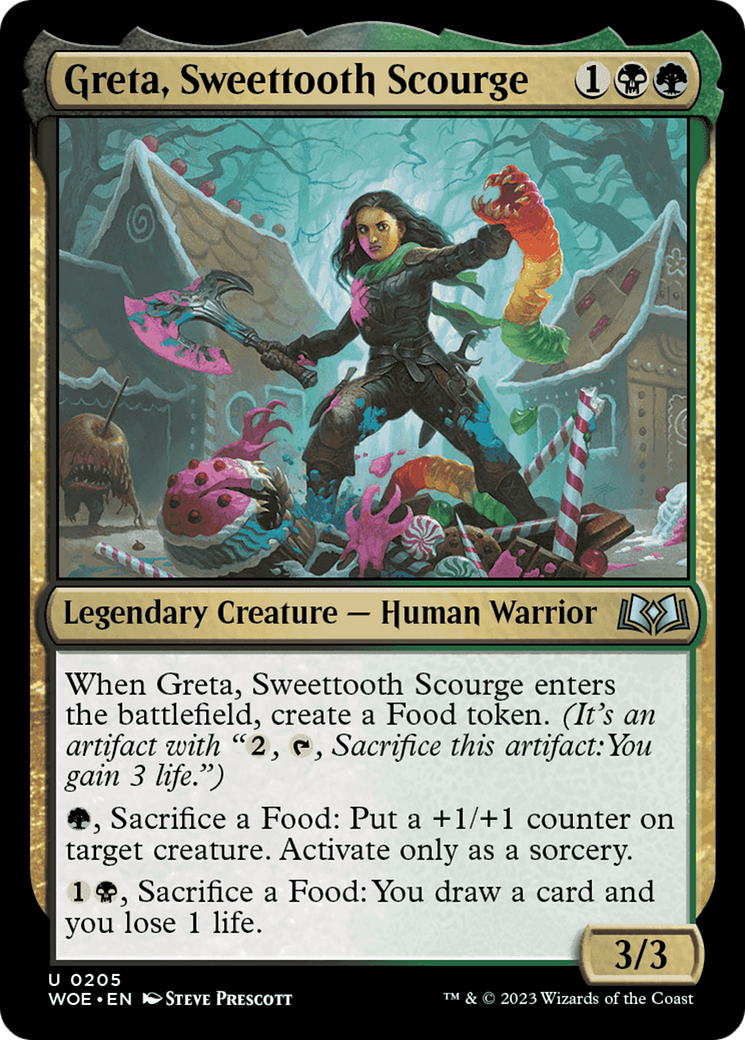 Greta, Sweettooth Scourge [Wilds of Eldraine] | I Want That Stuff Brandon