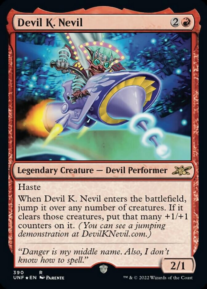 Devil K. Nevil (Galaxy Foil) [Unfinity] | I Want That Stuff Brandon