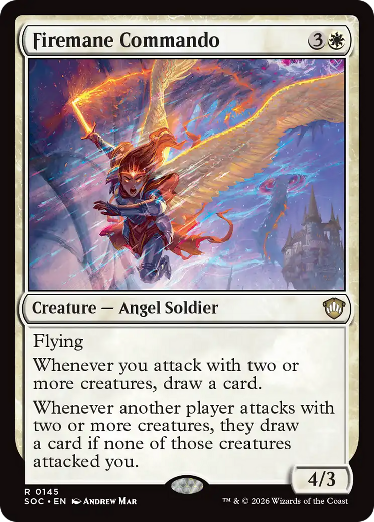 Firemane Commando [Secrets of Strixhaven Commander] | I Want That Stuff Brandon