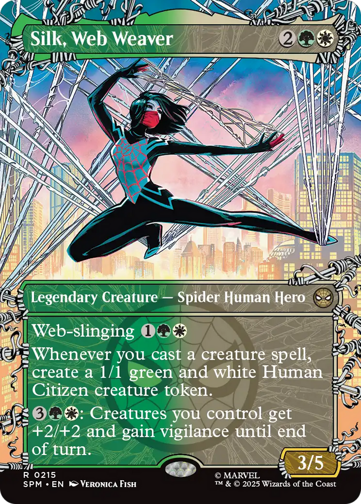 Silk, Web Weaver (Borderless) [Marvel's Spider-Man] | I Want That Stuff Brandon