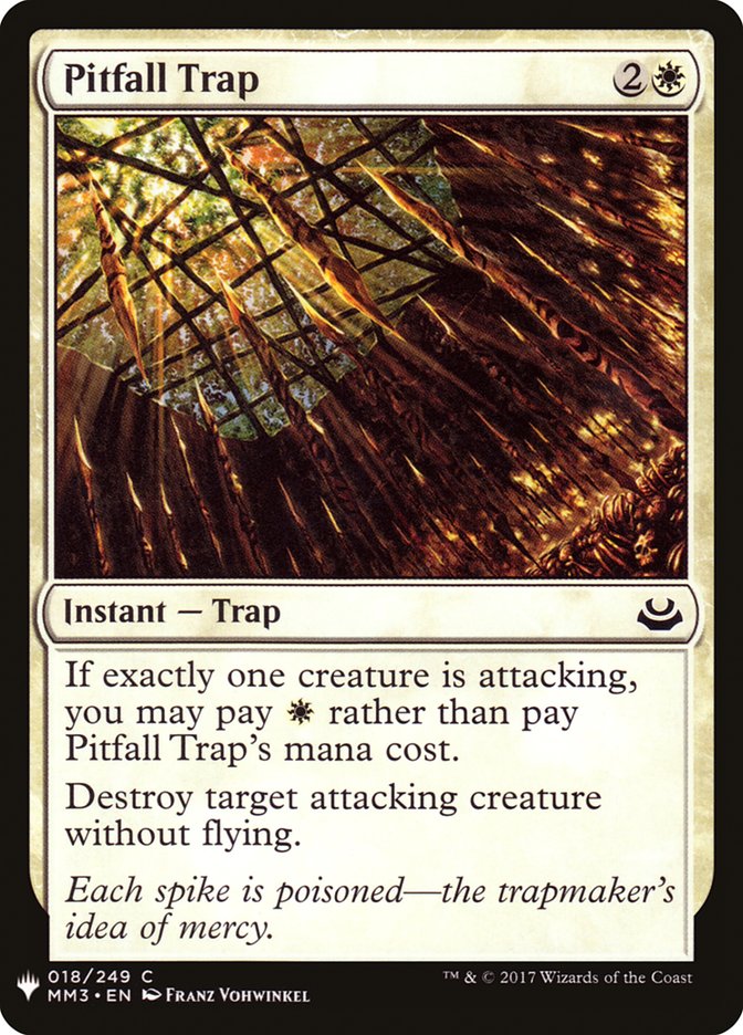 Pitfall Trap [Mystery Booster] | I Want That Stuff Brandon