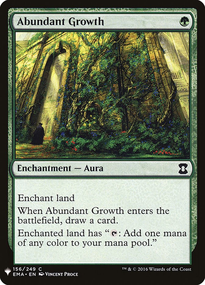 Abundant Growth [Mystery Booster] | I Want That Stuff Brandon