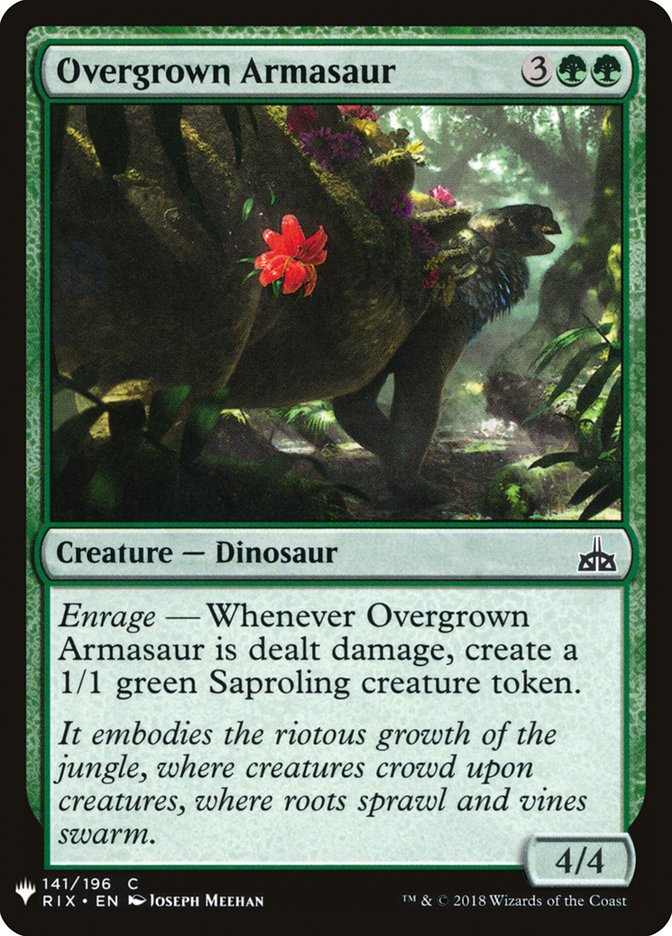 Overgrown Armasaur [Mystery Booster] | I Want That Stuff Brandon