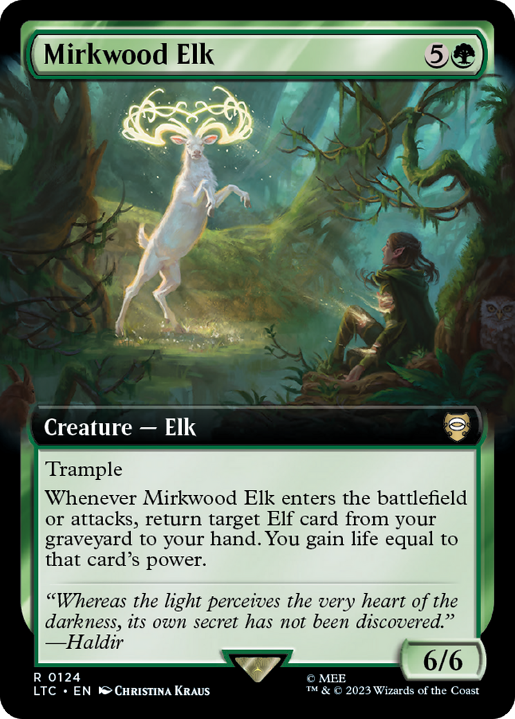 Mirkwood Elk (Extended Art) [The Lord of the Rings: Tales of Middle-Earth Commander] | I Want That Stuff Brandon