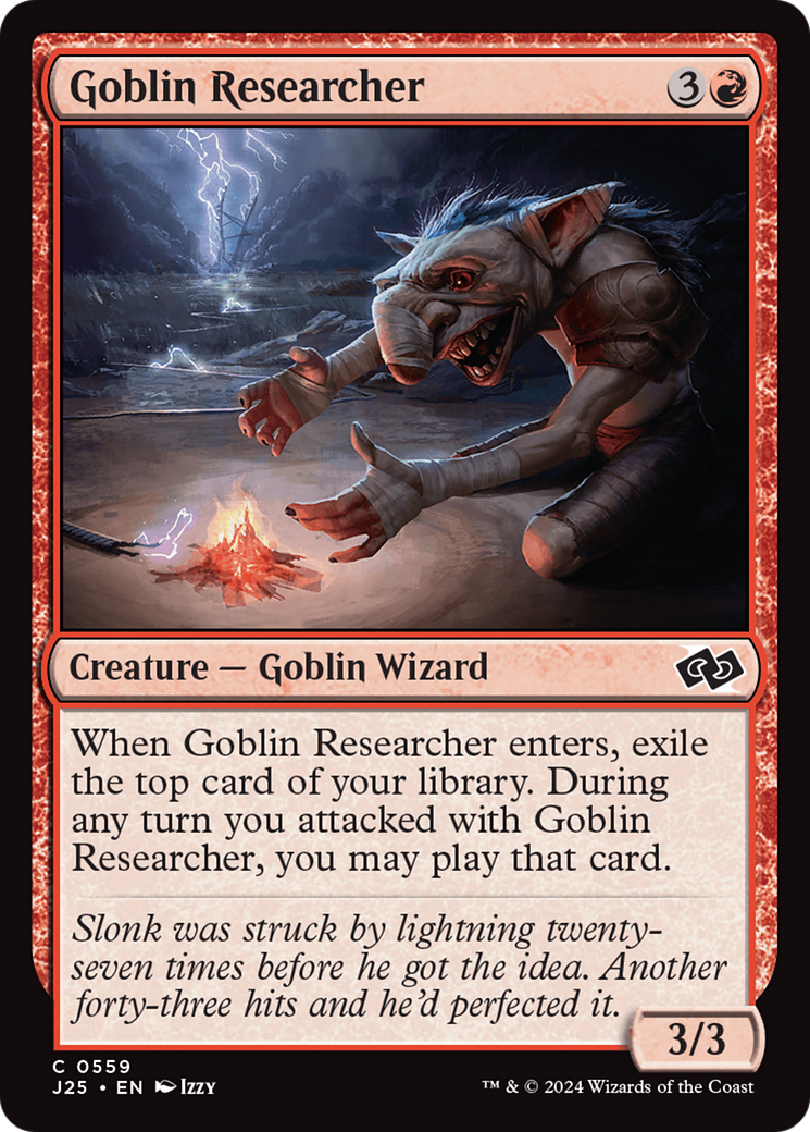 Goblin Researcher [Foundations Jumpstart] | I Want That Stuff Brandon