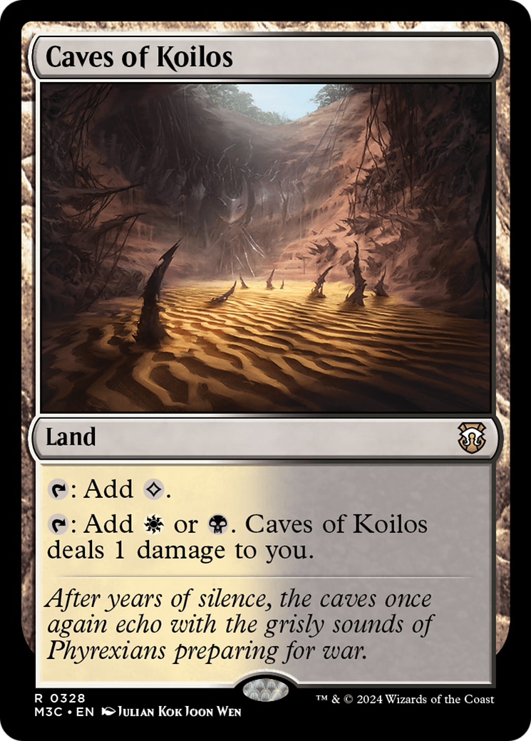 Caves of Koilos (Ripple Foil) [Modern Horizons 3 Commander] | I Want That Stuff Brandon