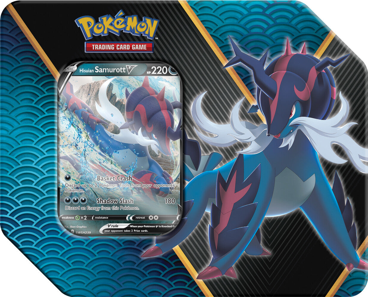 Divergent Powers Tin (Hisuian Samurott V) | I Want That Stuff Brandon