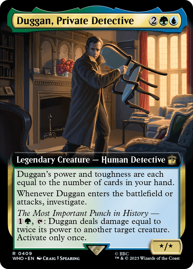 Duggan, Private Detective (Extended Art) [Doctor Who] | I Want That Stuff Brandon