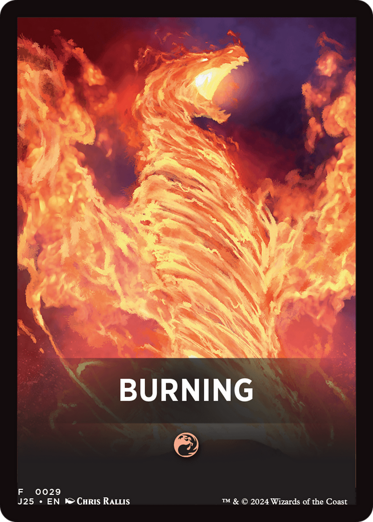 Burning Theme Card [Foundations Jumpstart Front Cards] | I Want That Stuff Brandon