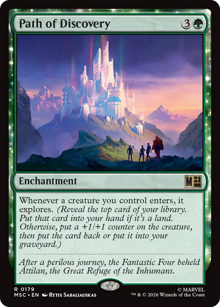 Path of Discovery (Surge Foil) [Marvel Super Heroes Commander] | I Want That Stuff Brandon