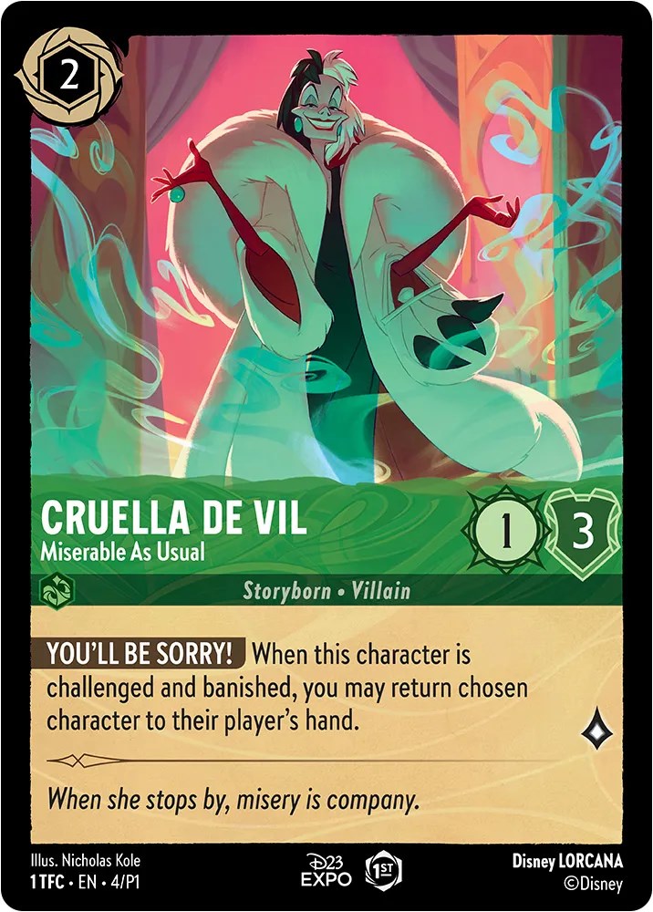 Cruella de Vil (4) [D23 Promos] | I Want That Stuff Brandon