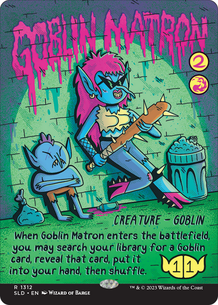 Goblin Matron (Rainbow Foil) [Secret Lair Drop Series] | I Want That Stuff Brandon