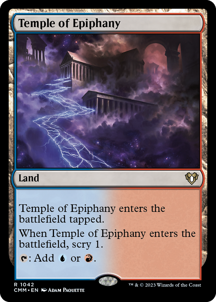 Temple of Epiphany [Commander Masters] | I Want That Stuff Brandon