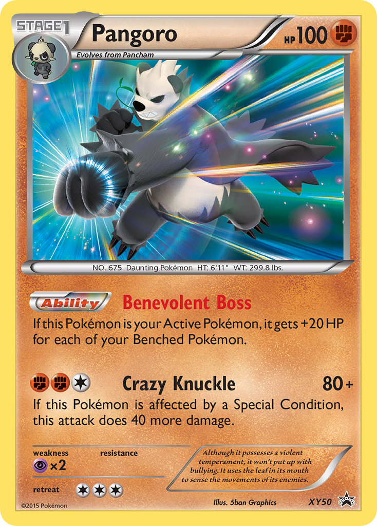 Pangoro (XY50) [XY: Black Star Promos] | I Want That Stuff Brandon