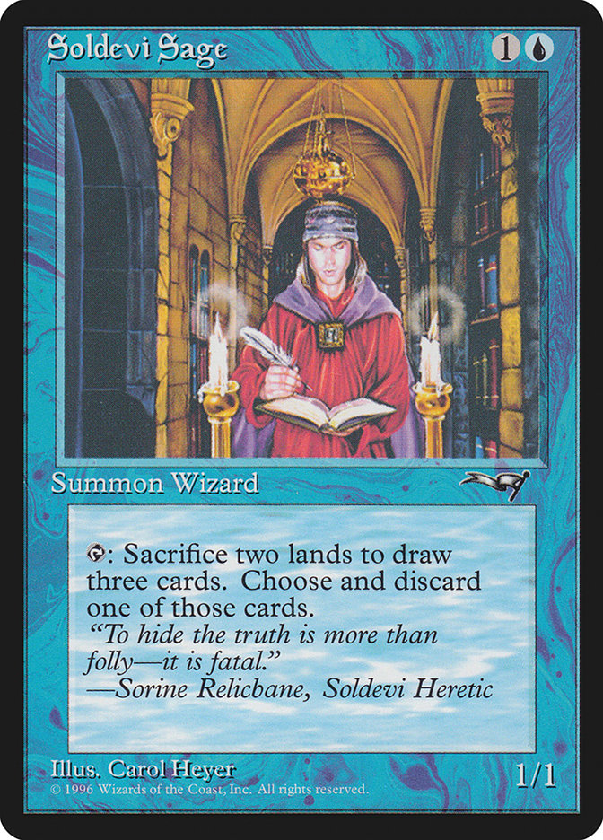 Soldevi Sage (Standing) [Alliances] | I Want That Stuff Brandon