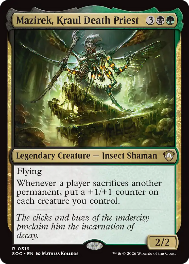 Mazirek, Kraul Death Priest [Secrets of Strixhaven Commander] | I Want That Stuff Brandon