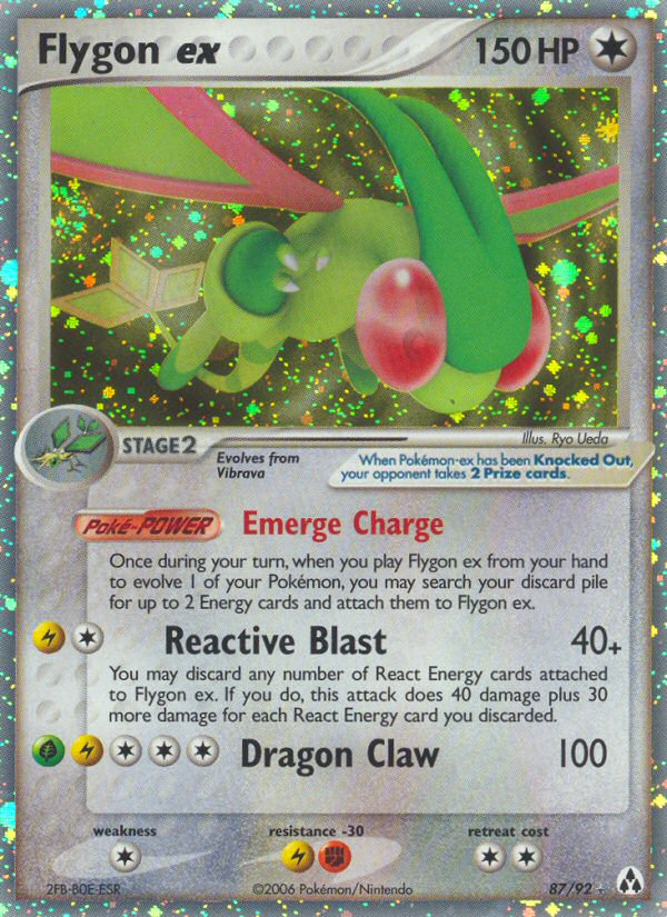 Flygon ex (87/92) [EX: Legend Maker] | I Want That Stuff Brandon