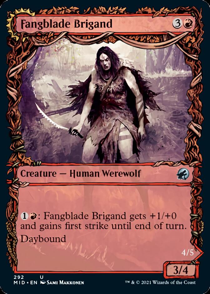Fangblade Brigand // Fangblade Eviscerator (Showcase Equinox) [Innistrad: Midnight Hunt] | I Want That Stuff Brandon