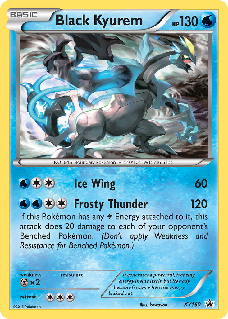 Black Kyurem (XY160) [XY: Black Star Promos] | I Want That Stuff Brandon