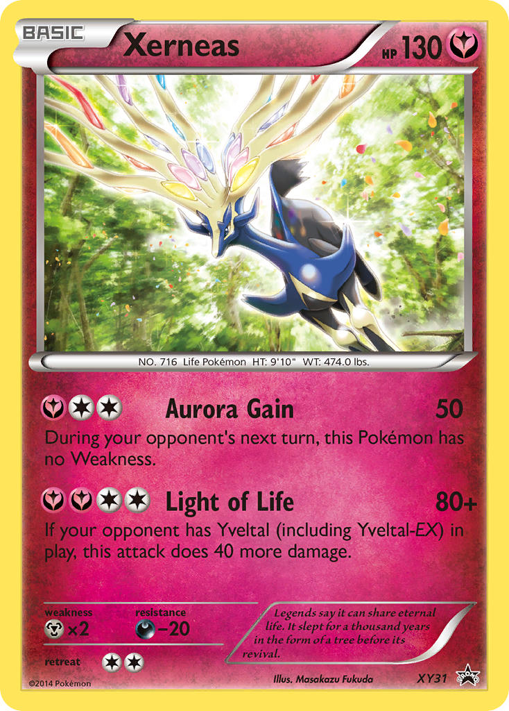 Xerneas (XY31) [XY: Black Star Promos] | I Want That Stuff Brandon