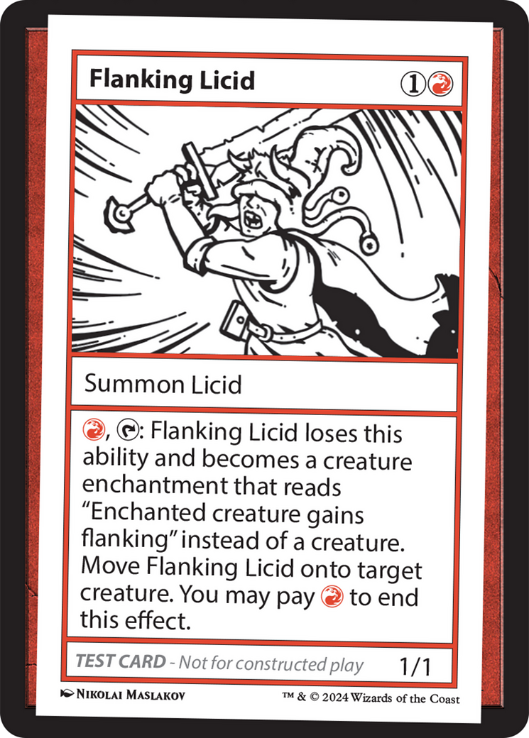 Flanking Licid [Mystery Booster 2 Playtest Cards] | I Want That Stuff Brandon