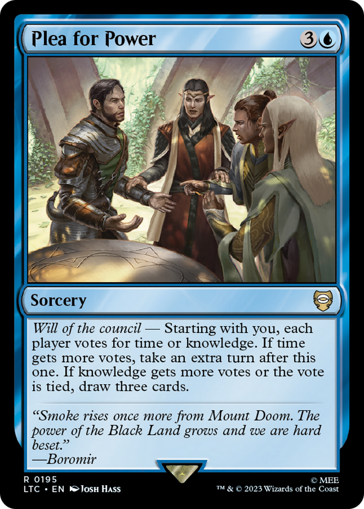 Plea for Power [The Lord of the Rings: Tales of Middle-Earth Commander] | I Want That Stuff Brandon