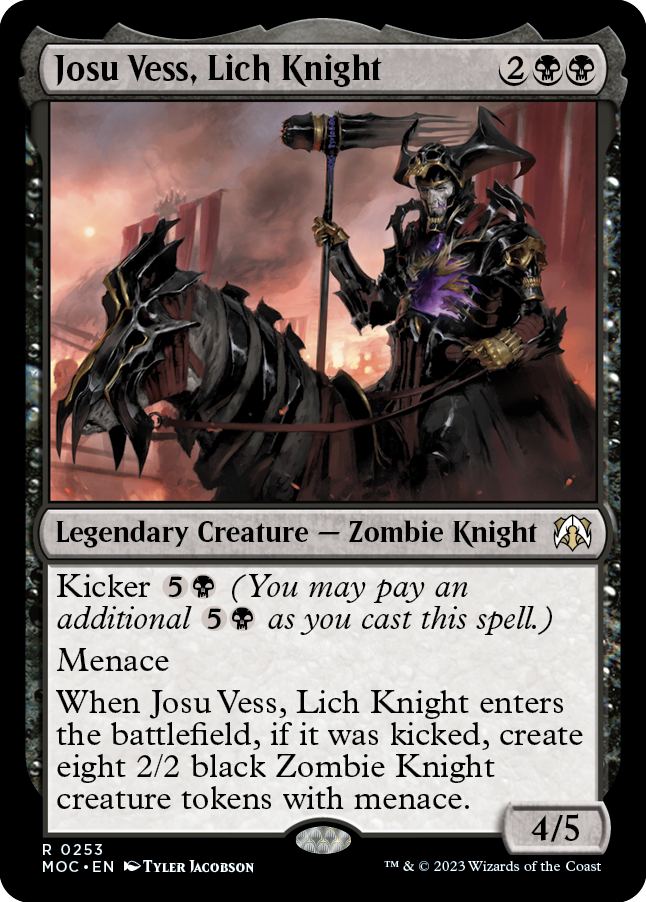 Josu Vess, Lich Knight [March of the Machine Commander] | I Want That Stuff Brandon